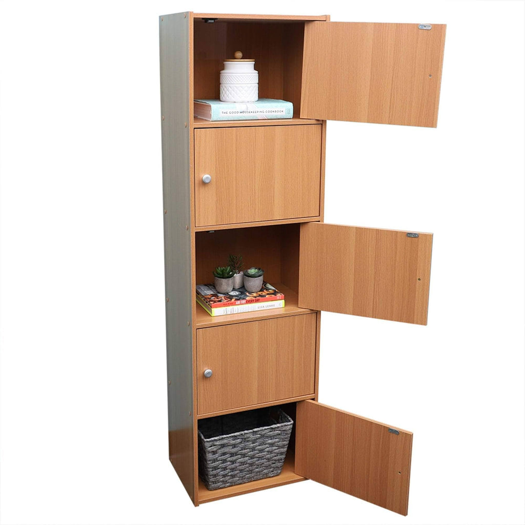 Natural 5 Cube Wood Cabinet J25033