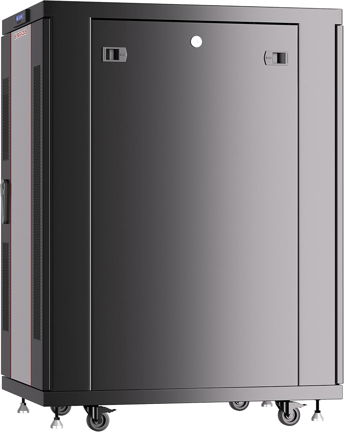 22U Locking Server Rack Cabinet on Casters with Cooling Fan N1148