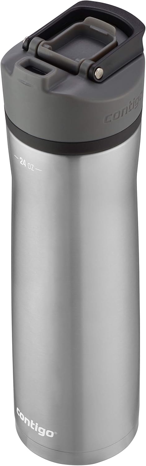 24 oz Stainless Steel Water Bottle with AUTOSEAL Lid S497241