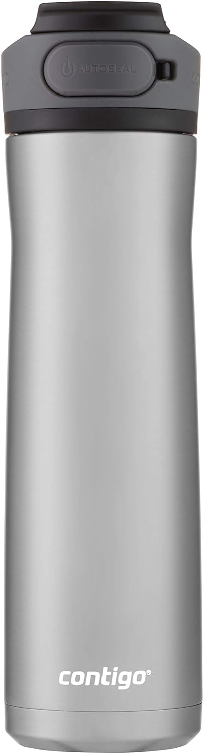 24 oz Stainless Steel Water Bottle with AUTOSEAL Lid S497241