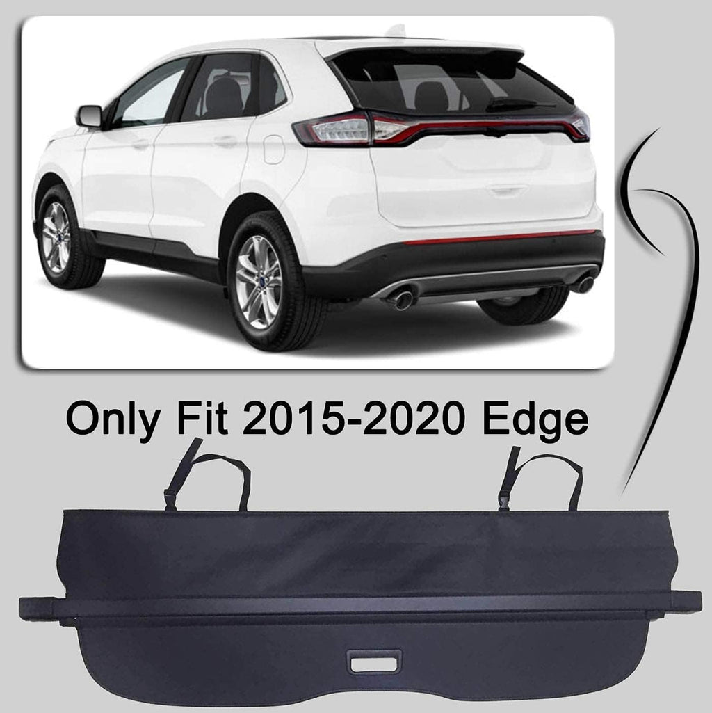 Retractable Cargo Cover for Ford Edge Black Q20272