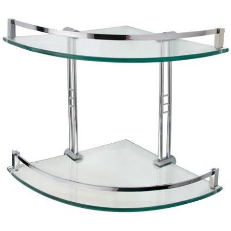 14 inch Glass Bathroom Shelf I56478