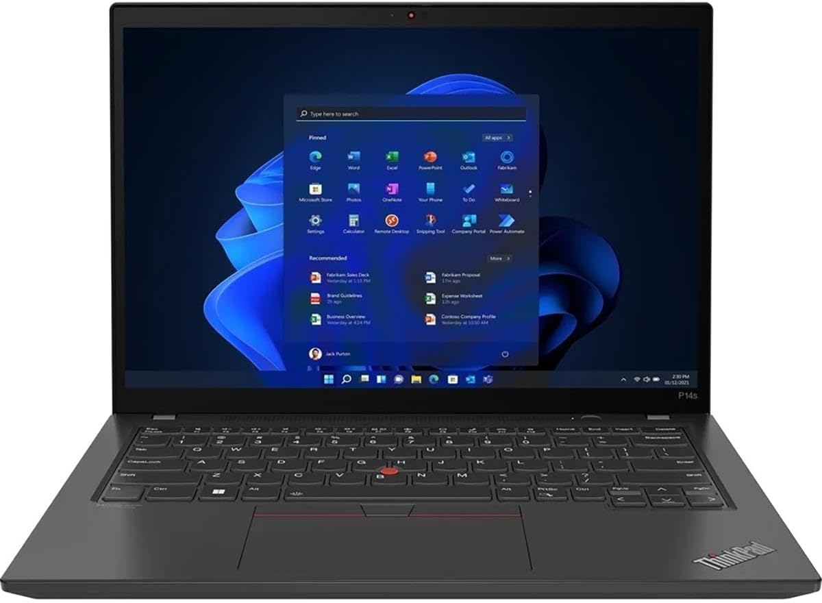 14" WUXGA Mobile Workstation, AMD Ryzen 7 PRO 7840U 3.3GHz, 32GB RAM, 512GB SSD, Windows 11 Pro, Villi Black (Renewed) M2049