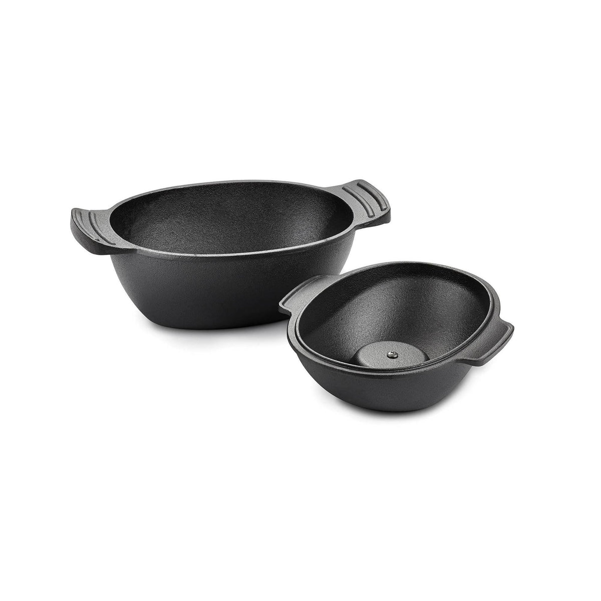 Cast Iron 2.5 Quart Seafood and Mussel Pot with Lid N41224