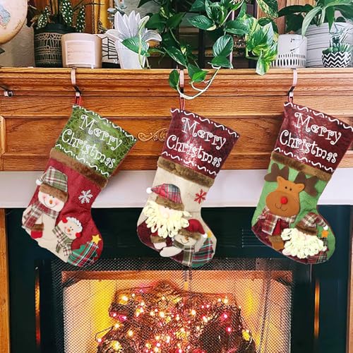 Set of 3 Christmas Stockings N407839