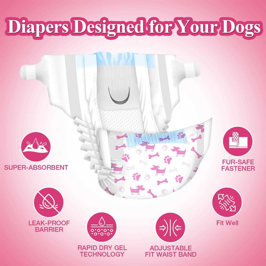 Super Absorbent Disposable Dog Diapers M109806