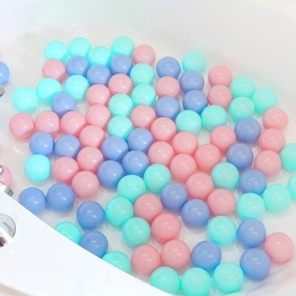 100Pcs Crush Proof Plastic Ball Pit Balls Mixed Colors H541