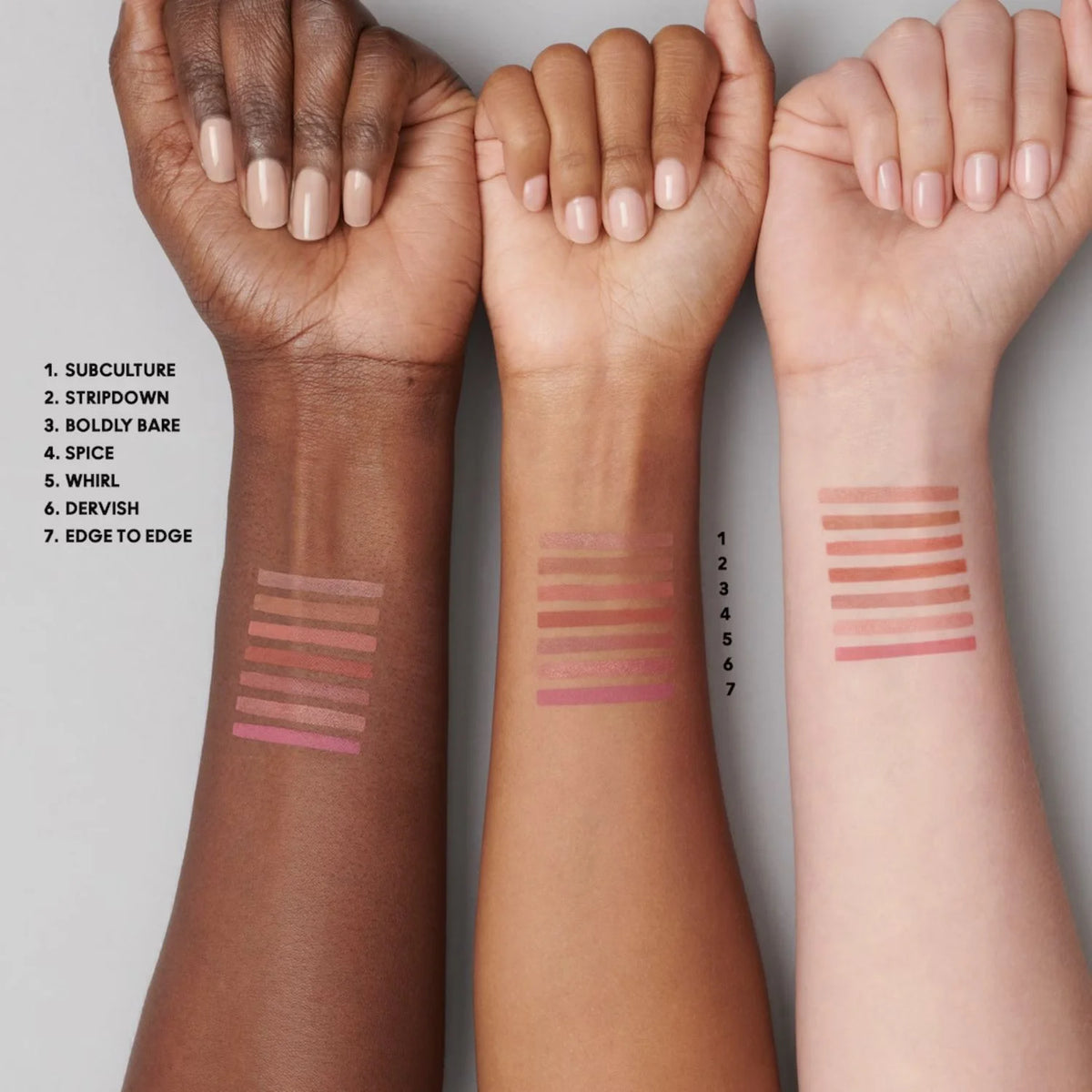 Creamy Brown Beige Lip Pencil V306