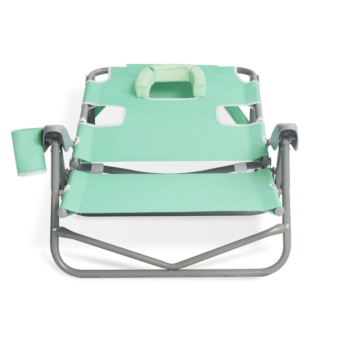 Teal Folding Reclining Outdoor Beach Camping Chair K27914