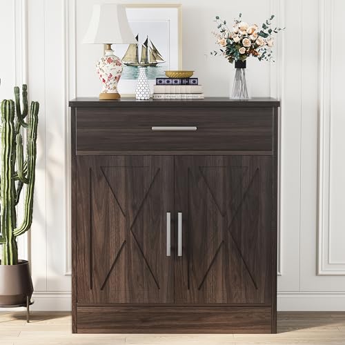 Kitchen Buffet Cabinet with Adjustable Shelf D686654