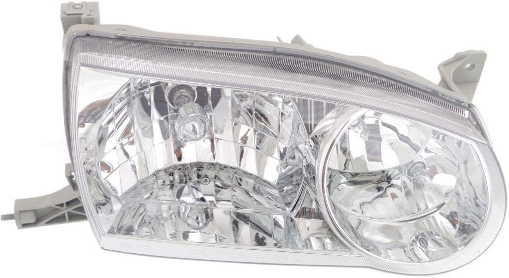 Passenger Side Head Light for 2001-2002 Toyota Corolla Pack of 2 D88117