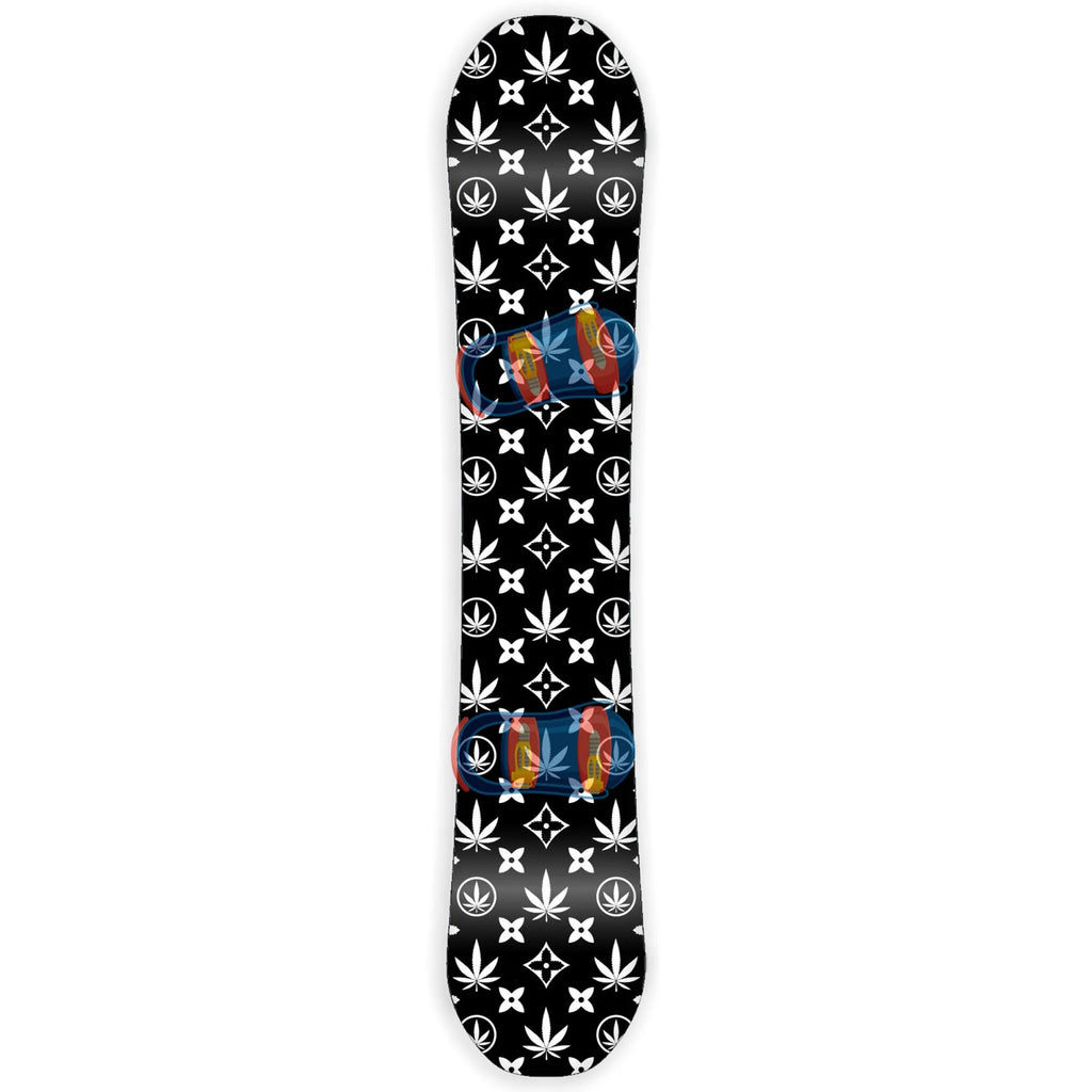 Snowboard Wrap Graphic Sticker Skin Cover with Breakaway Knife N736