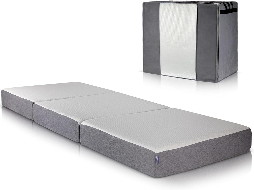Trifold Memory Foam Mattress with Carry Bag R88566