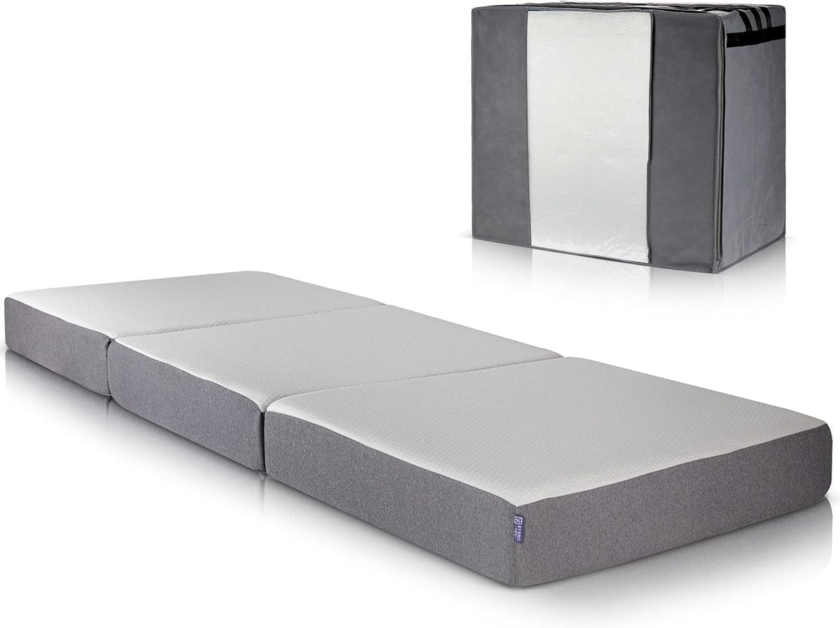 Trifold Memory Foam Mattress with Carry Bag R88566