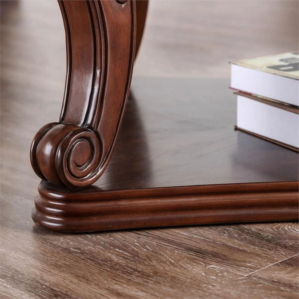 Dark Oak Wood Sofa Table T224790
