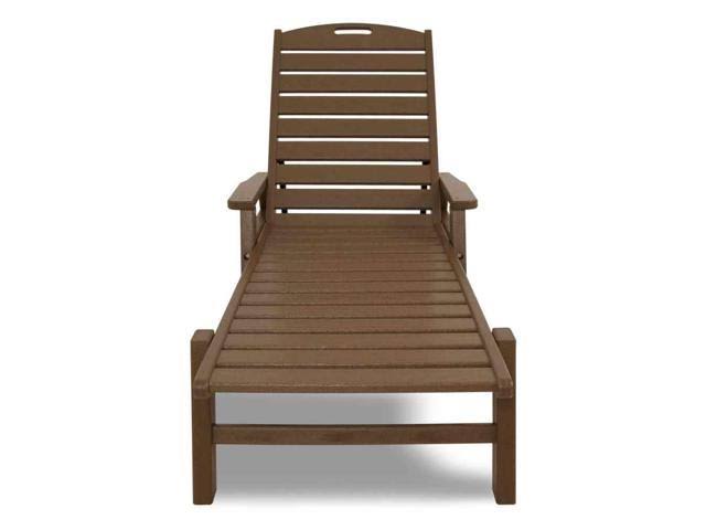 Teak Nautical Chaise with Arms B909