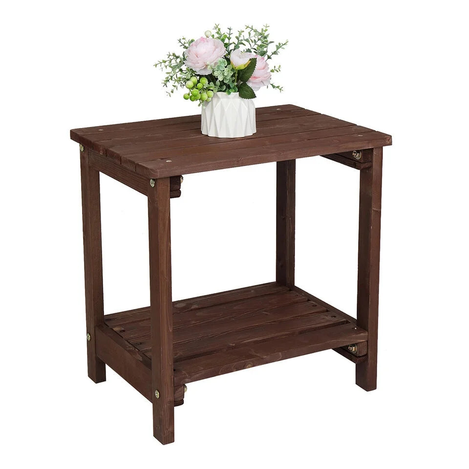 Solid Wood Rectangular Side Table G890