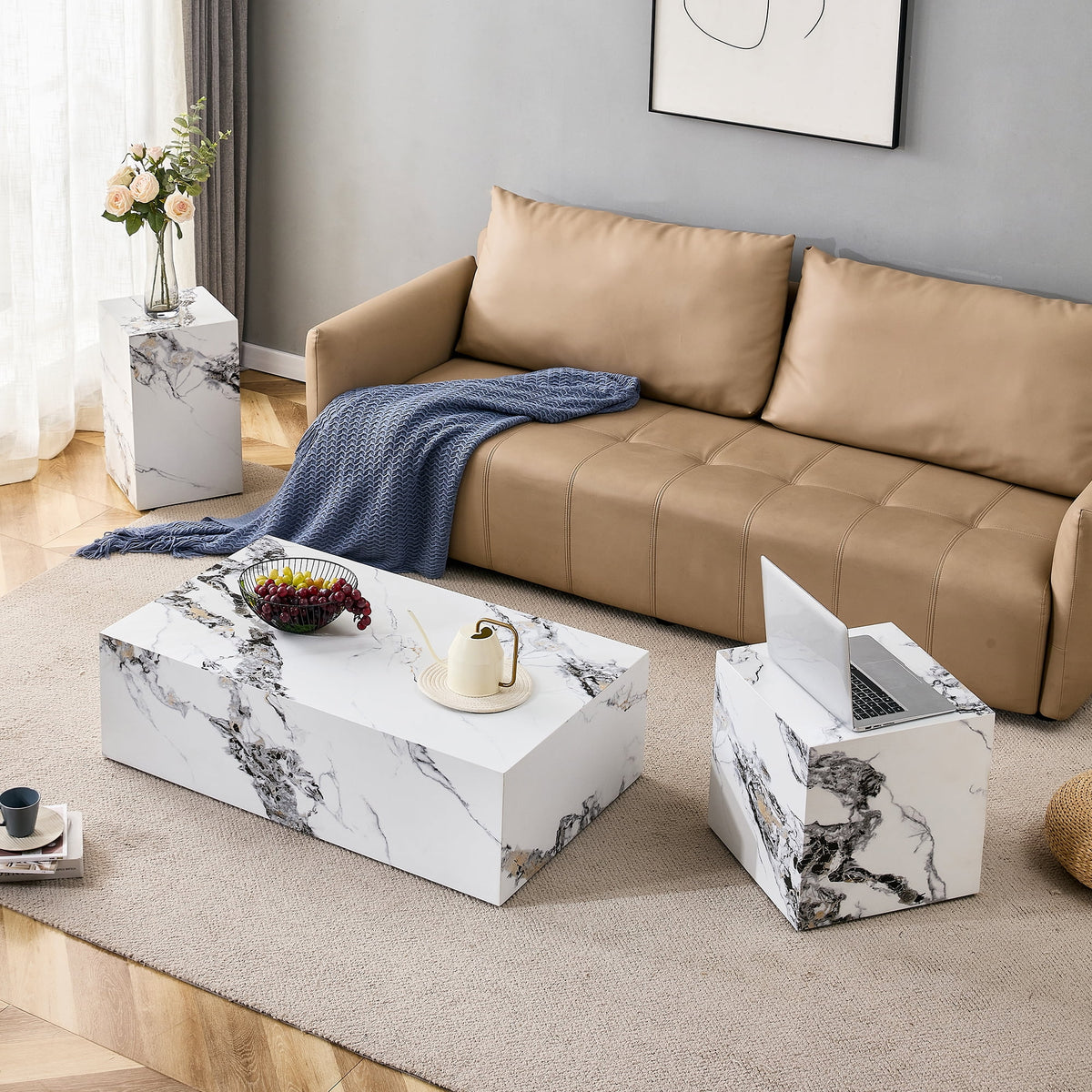 White Cube Coffee Table W33263