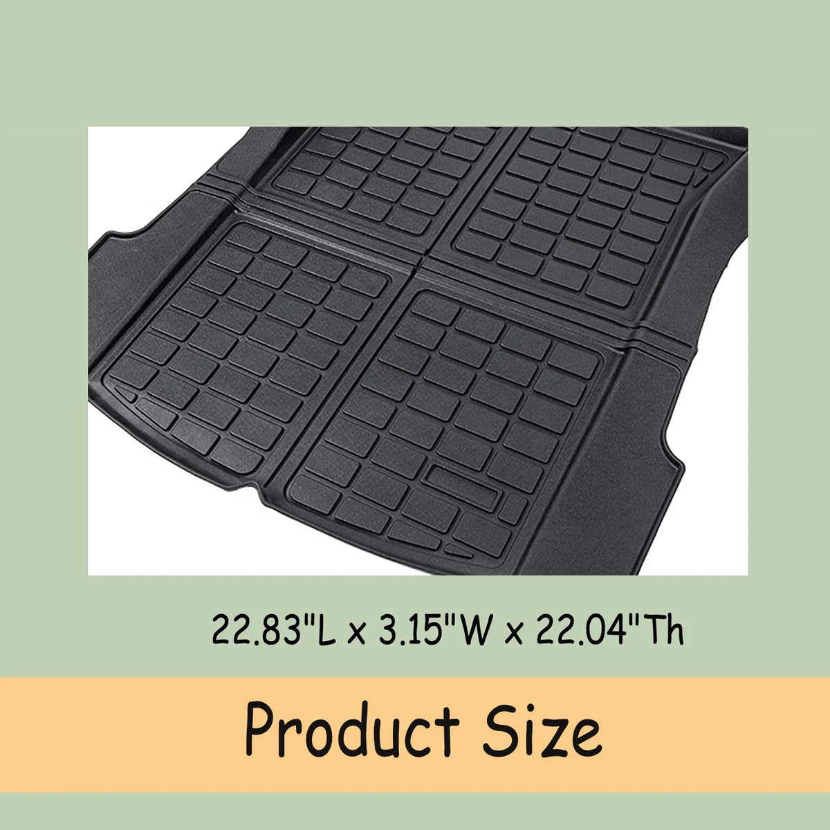 TPE Trunk Mat Cargo Liner W63247