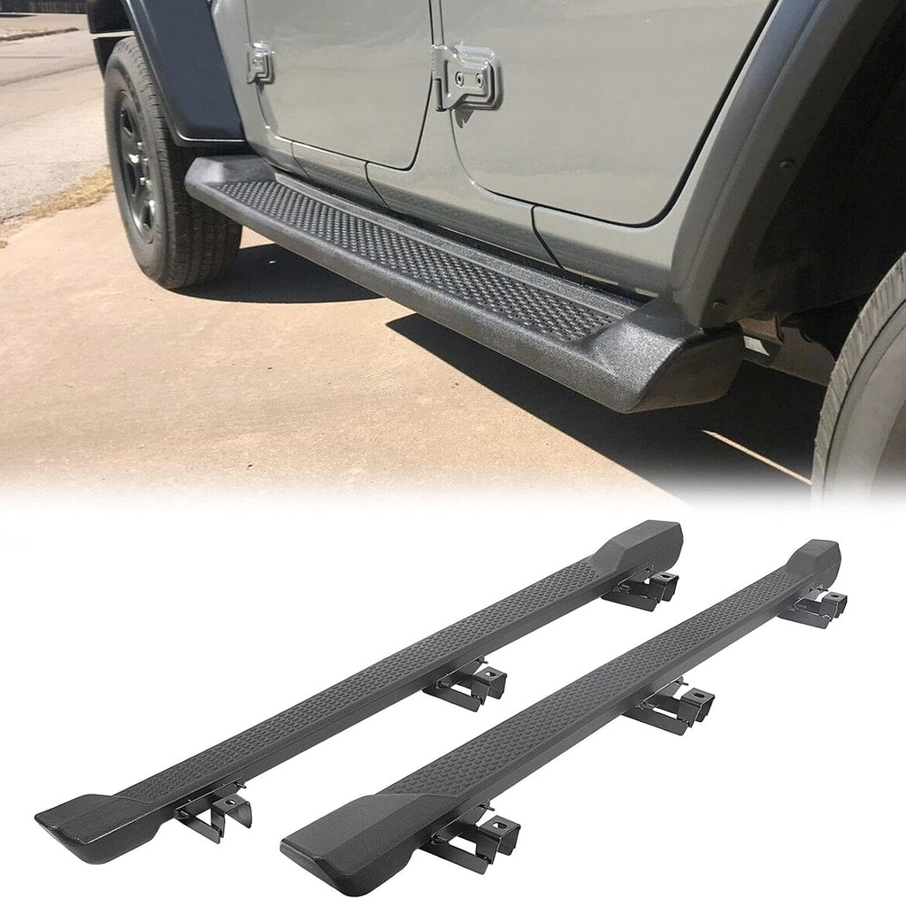 Running Boards Side Steps Bars For Jeep Wrangler Unlimited 4DR Z808982