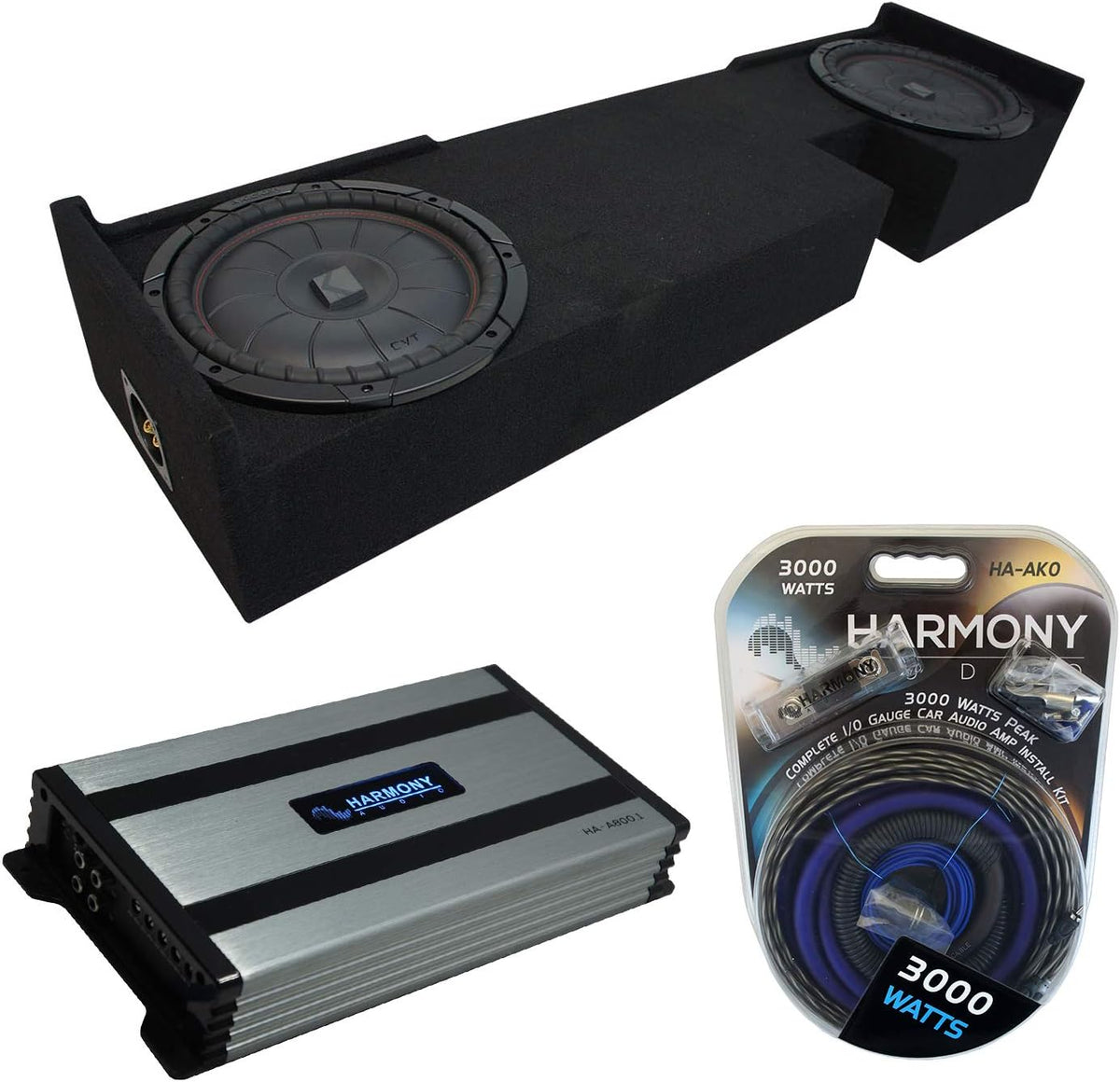 12" Custom Sub Box Enclosure with Amplifier Z46869