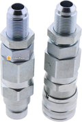 1/2 Flat Face Hydraulic Quick Connect Coupler Set O334