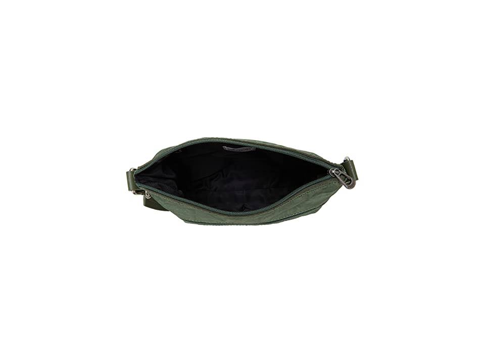 Olive Eco-Twill Crossbody Bag C7467