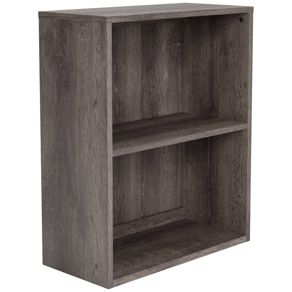 Small Bookcase with 1 Adjustable Shelf, Taupe Brown D10008