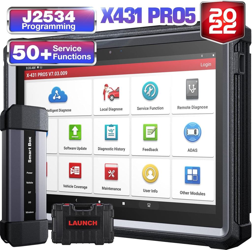 Bidirectional Auto Scanner with J2534 Programming & ECU Coding I912