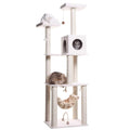 Ivory Wood Cat Tree W81386