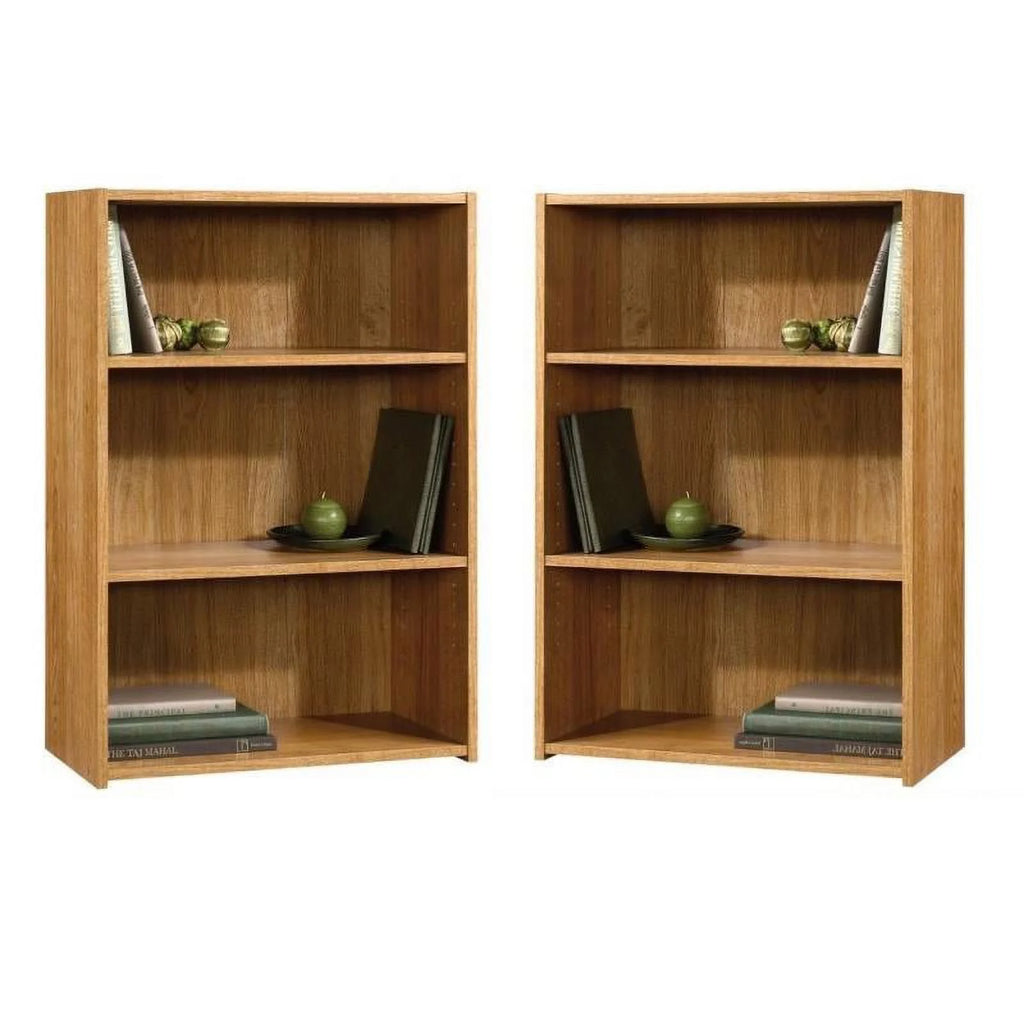 2 Piece Engineered Wood Bookcase Set Y415