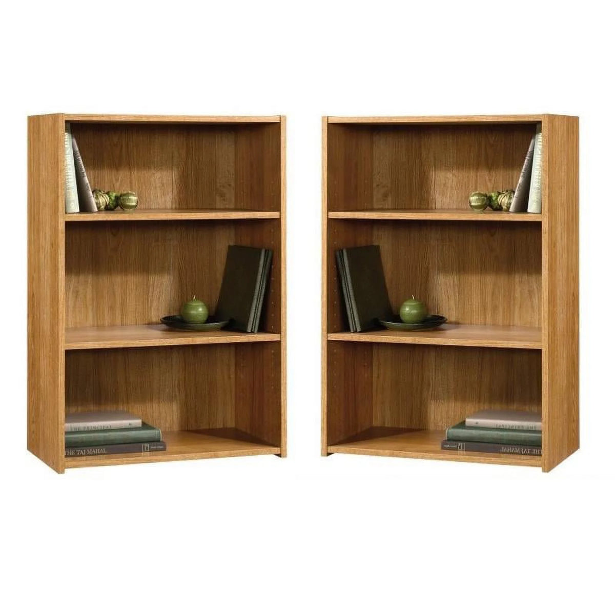 2 Piece Engineered Wood Bookcase Set Y415