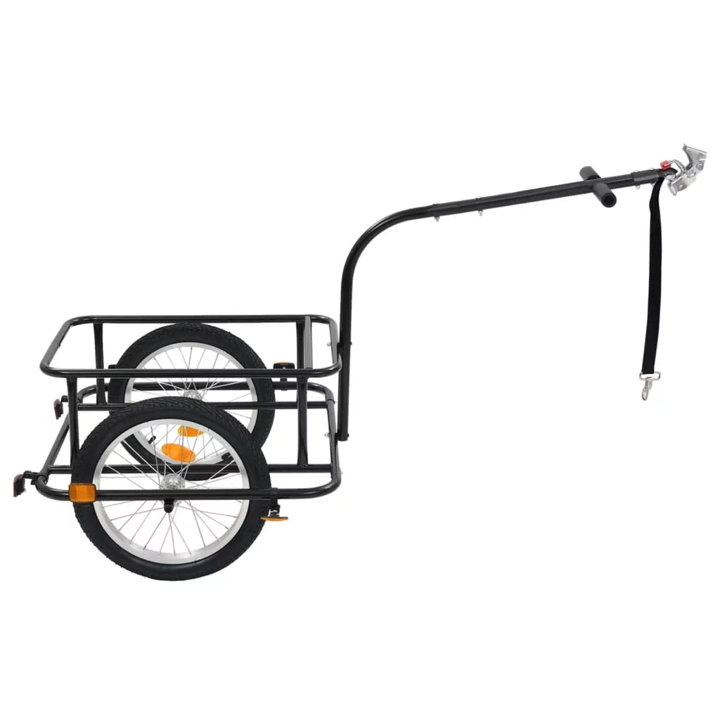 Bike Cargo Trailer Black 13.2 gal O116