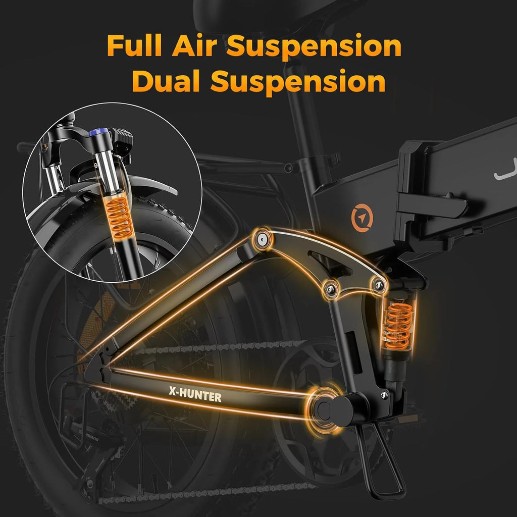 750W 20 x4.0 Fat Tire Foldable Electric Bike Q3927