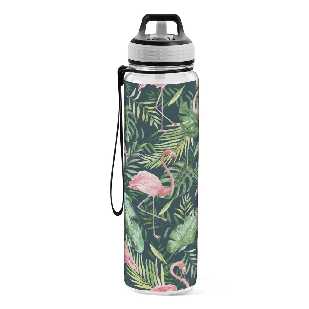 32oz Tritan Leakproof Clear Water Bottle with Straw B26722