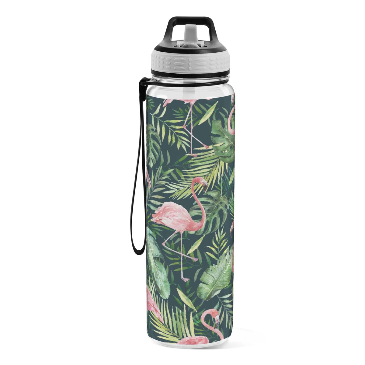 32oz Tritan Leakproof Clear Water Bottle with Straw B26722