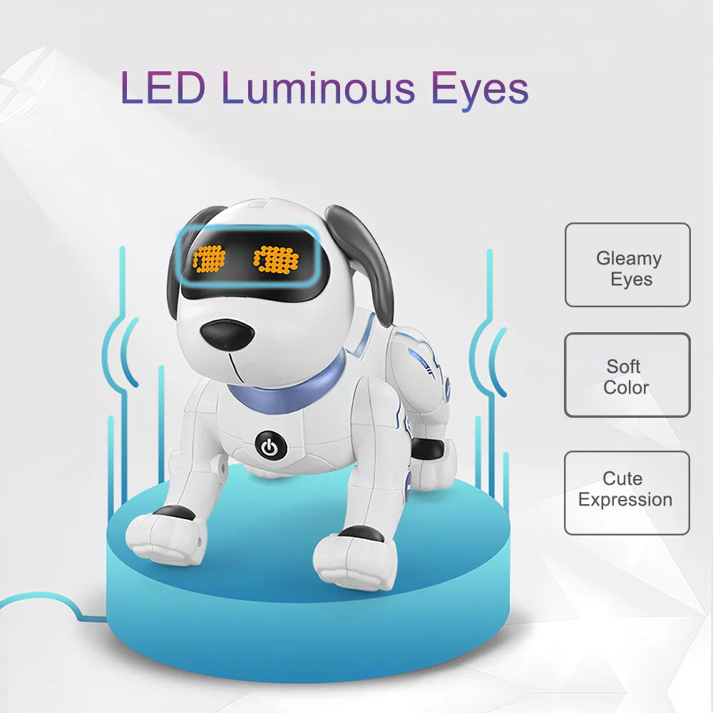 Remote Control Robotic Dog Toy with Light and Sound K48282