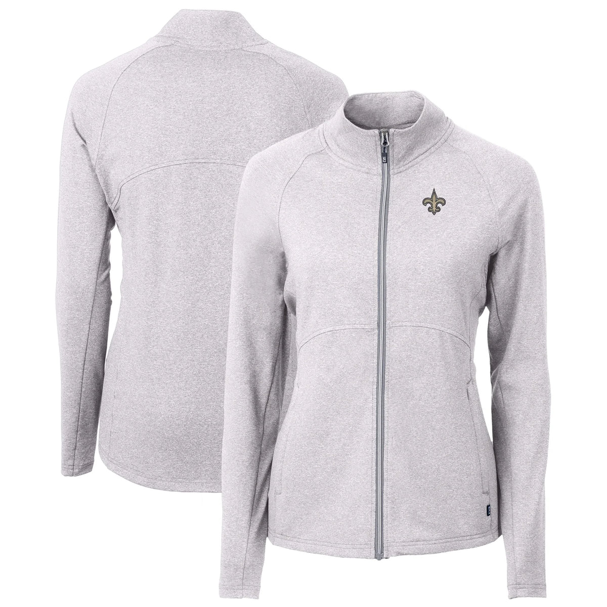 Heather Gray Recycled Full-Zip Jacket M79815