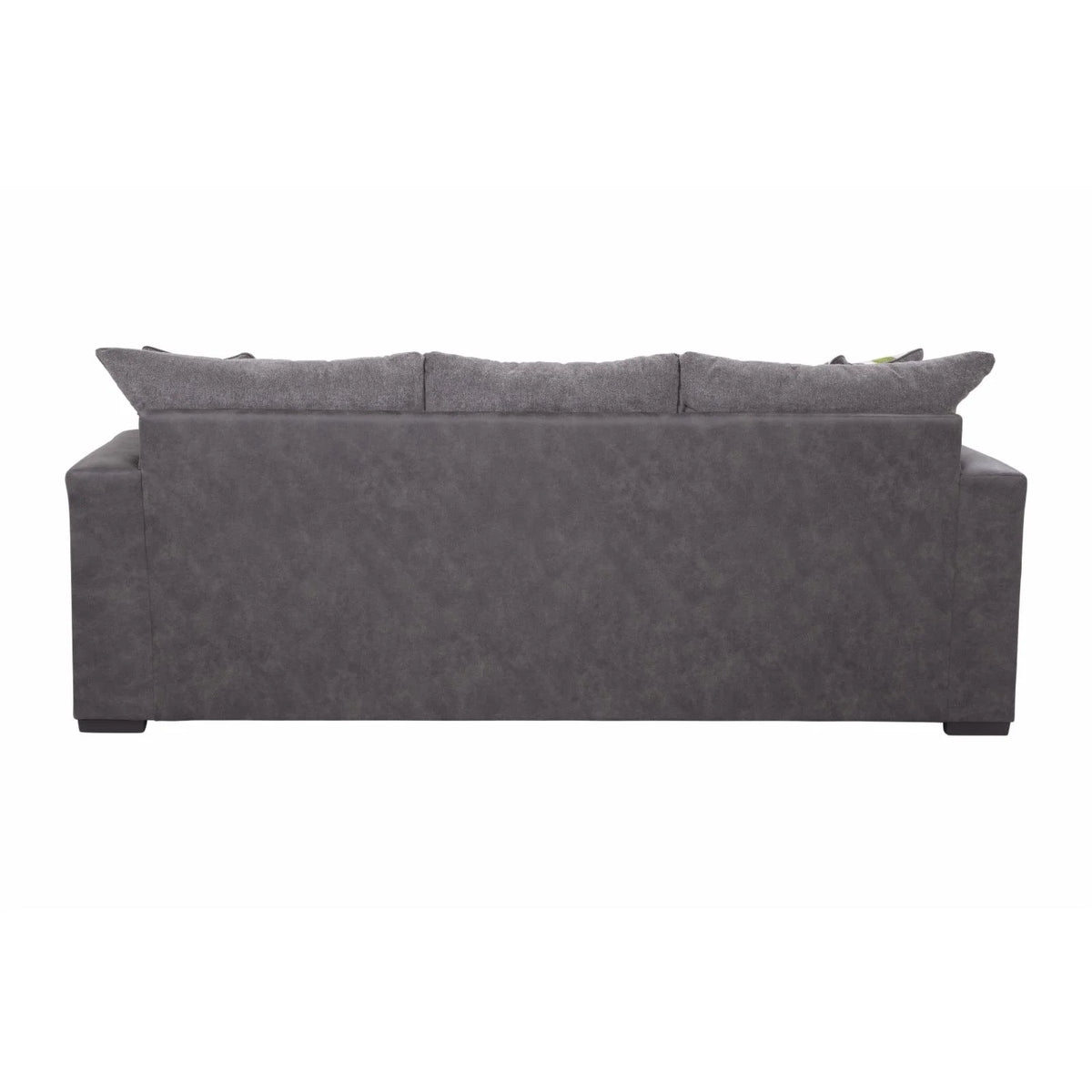 Dark Gray Modern Sofa with Chaise N756594