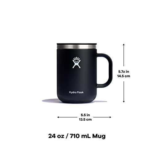 Insulated Mug with Leak-Resistant Lid and Handle H1300