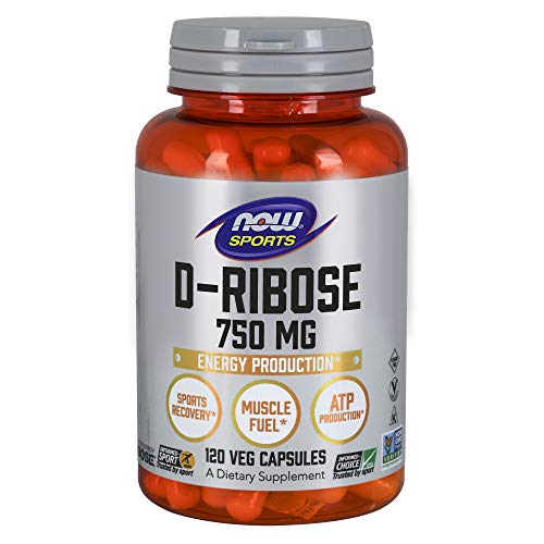 D-Ribose 750 mg 120 Veg Capsules Y537418