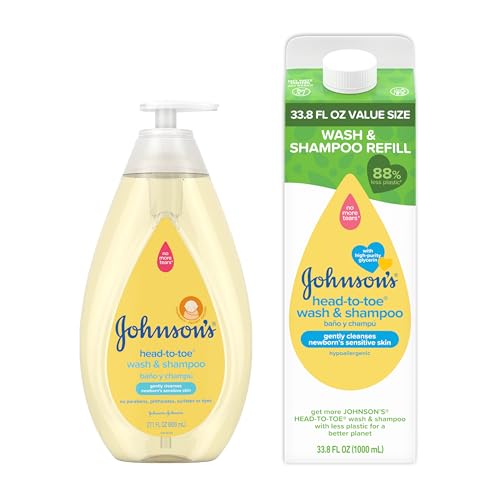 Baby Wash & Shampoo, Hypoallergenic, 27.1 fl. Oz E4081