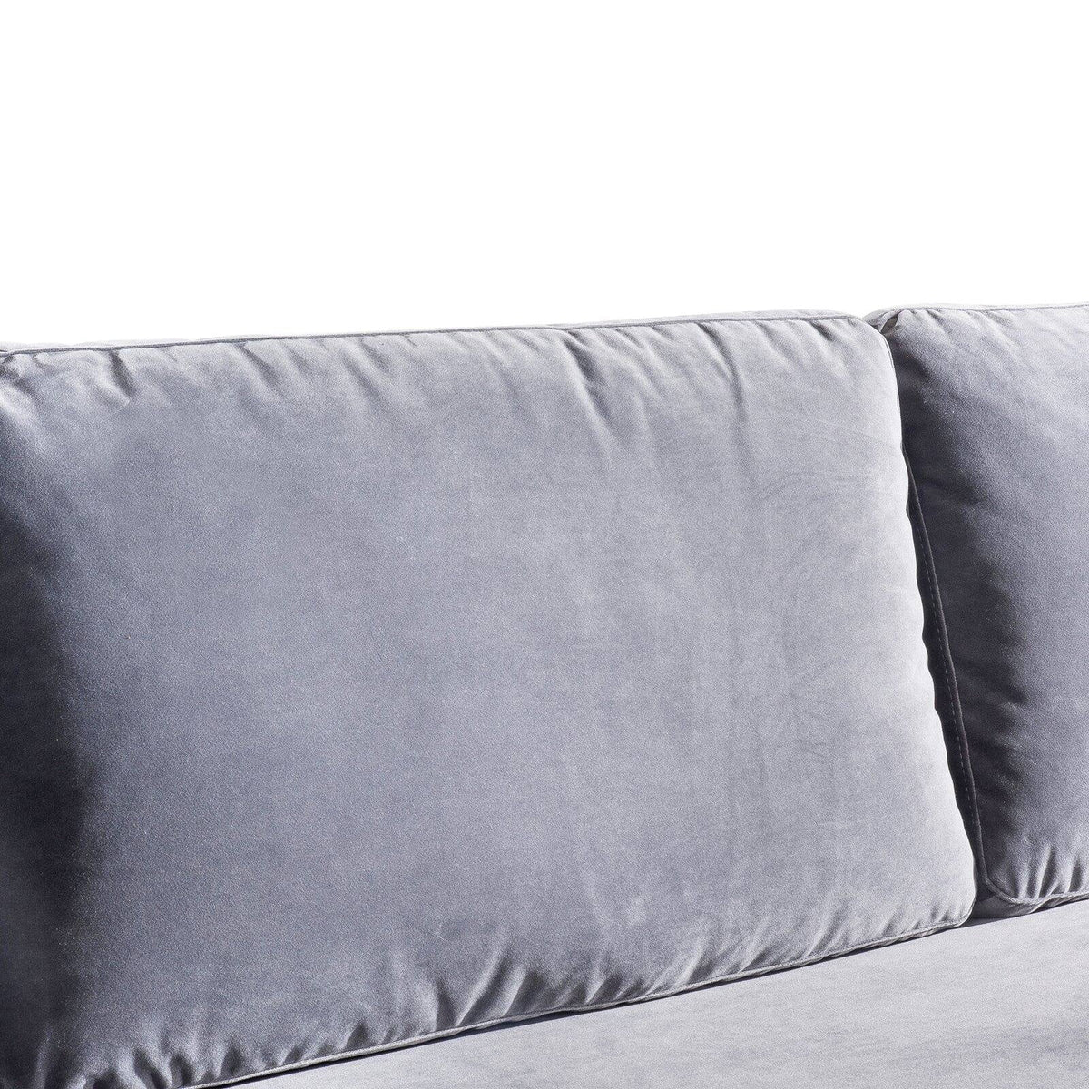 Grey Milan Velvet Sofa M748