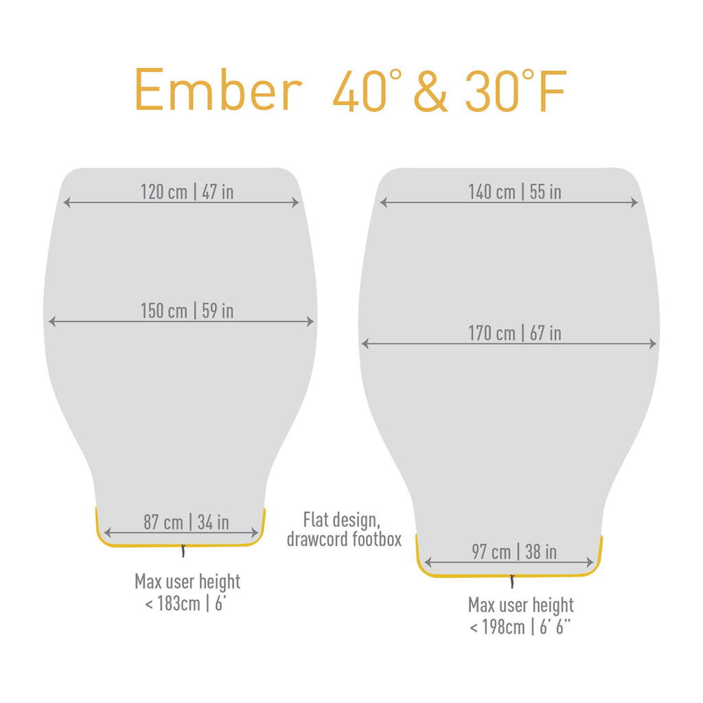 Ember EbII-Long Sleeping Bag V547891