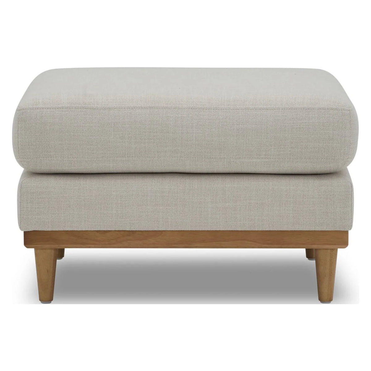 Square Wood Frame Ottoman T98044
