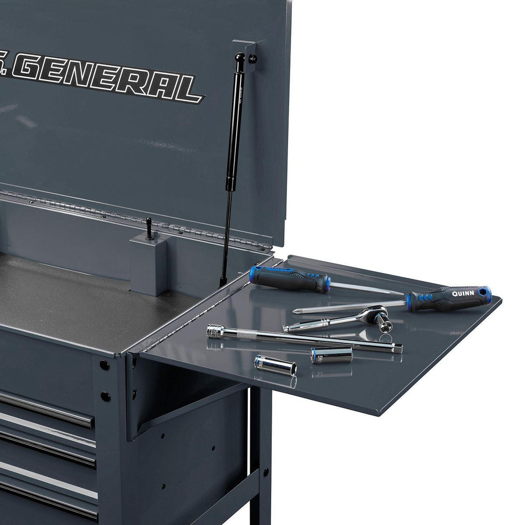 Slate Gray Folding Side Tray X371004