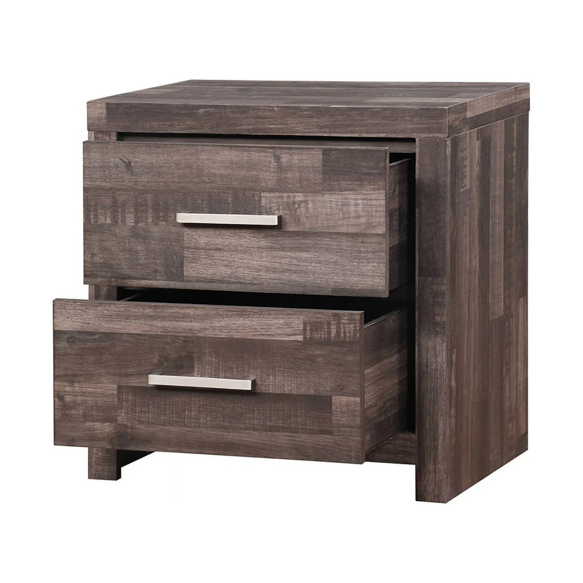 Modern Composite Wood 2-Drawer Nightstand C880992