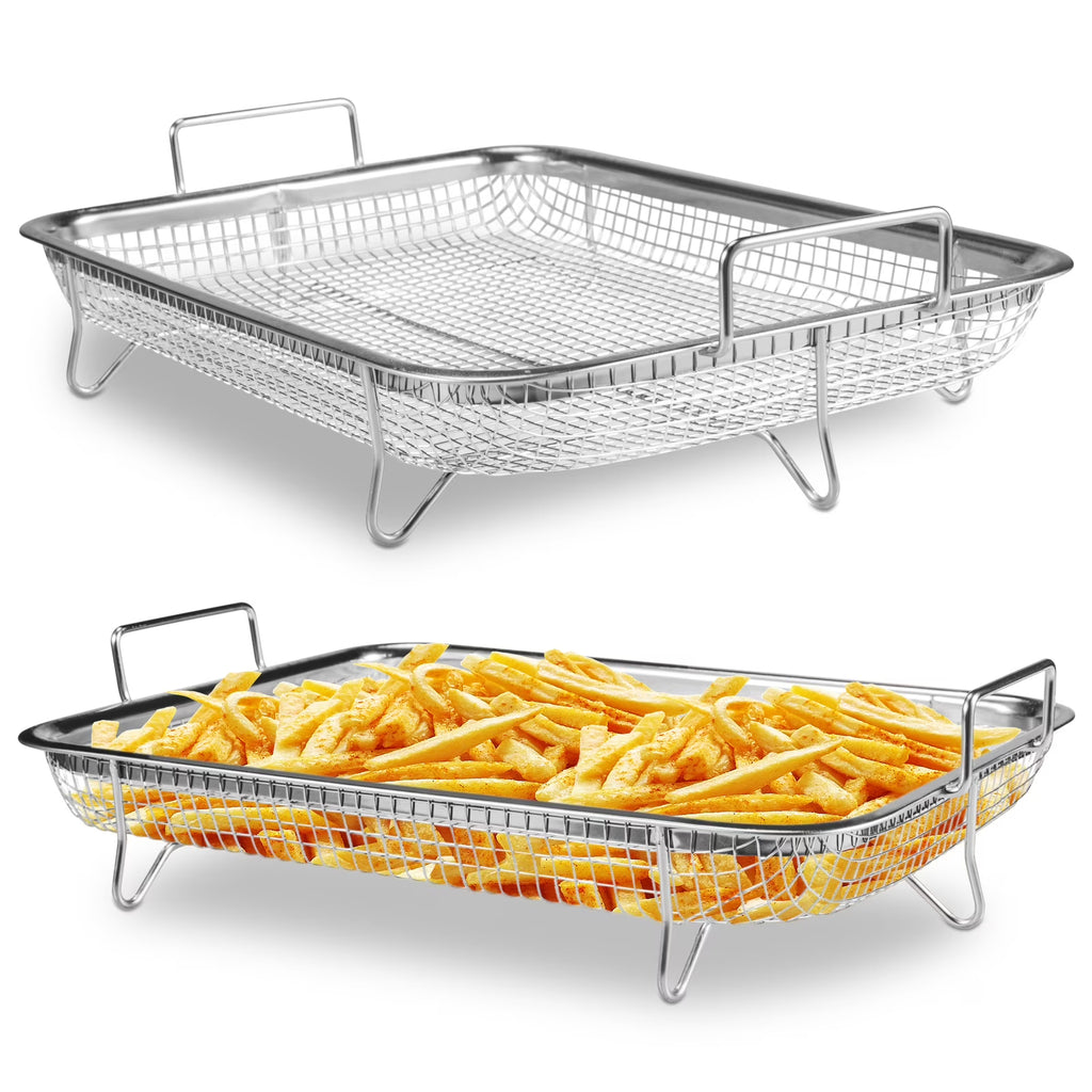 Air Fryer Basket Set with Cooling Racks B3745