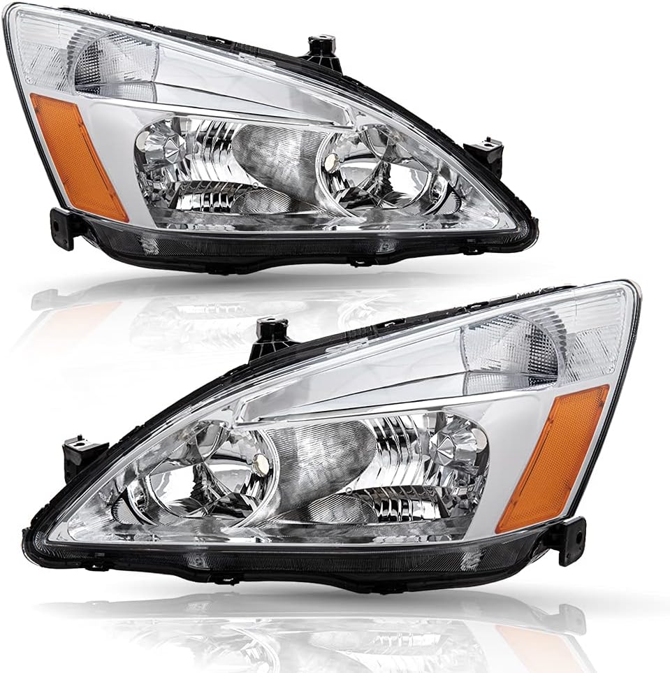 Headlight Assembly Set for 2003-2007 Honda Accord N507883