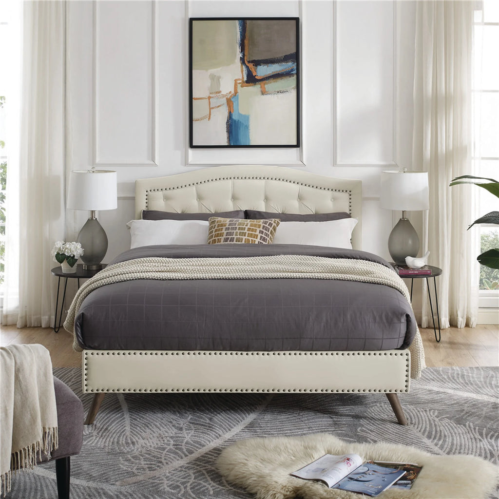 Upholstered Platform Bed Frame Full U30230